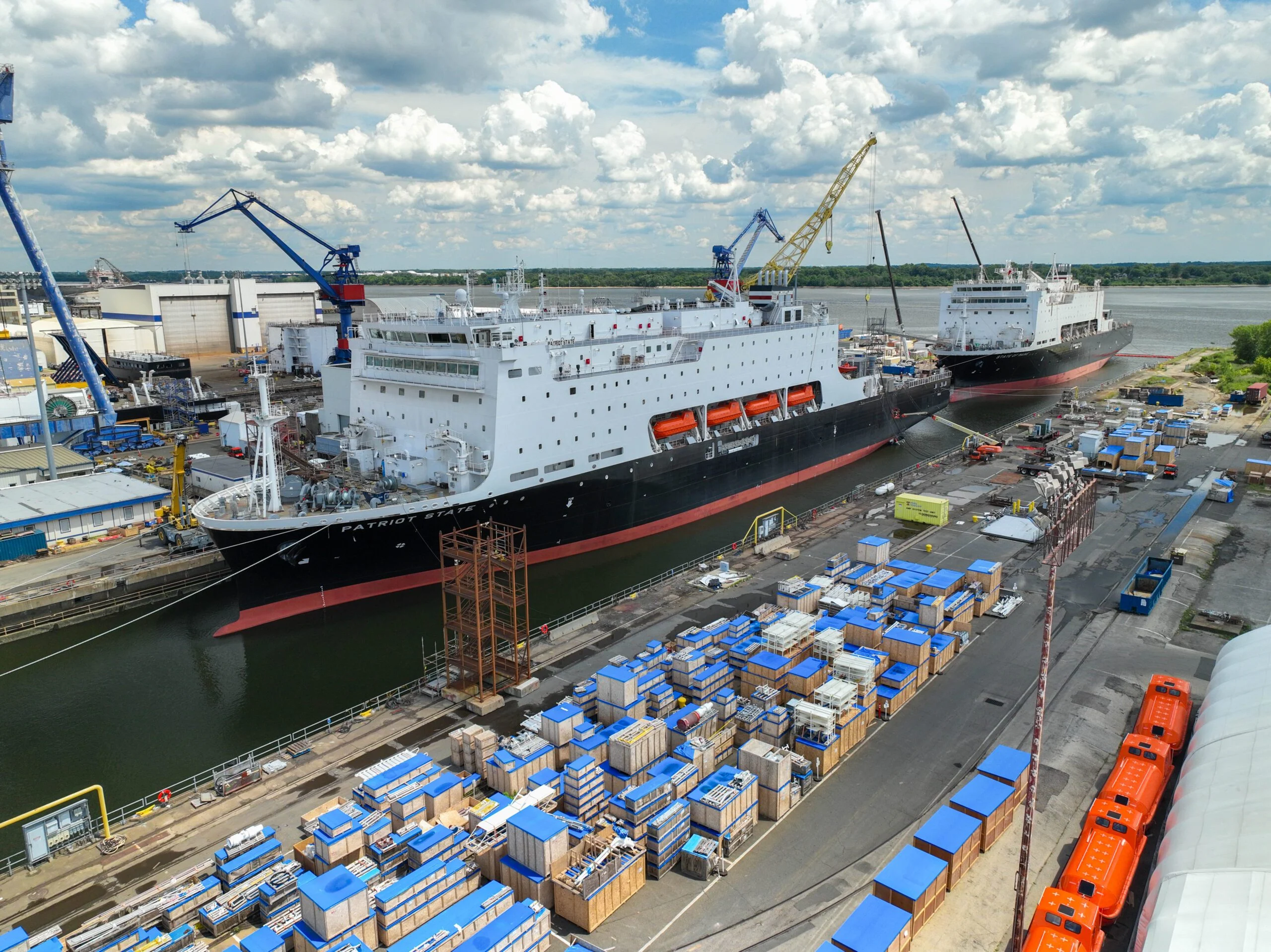 TOTE Services and Hanwha Philly Shipyard Win Missile Defense Contract