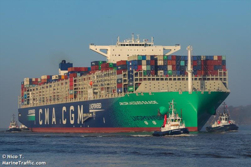 CMACGM JACQUES SAADE FOTO