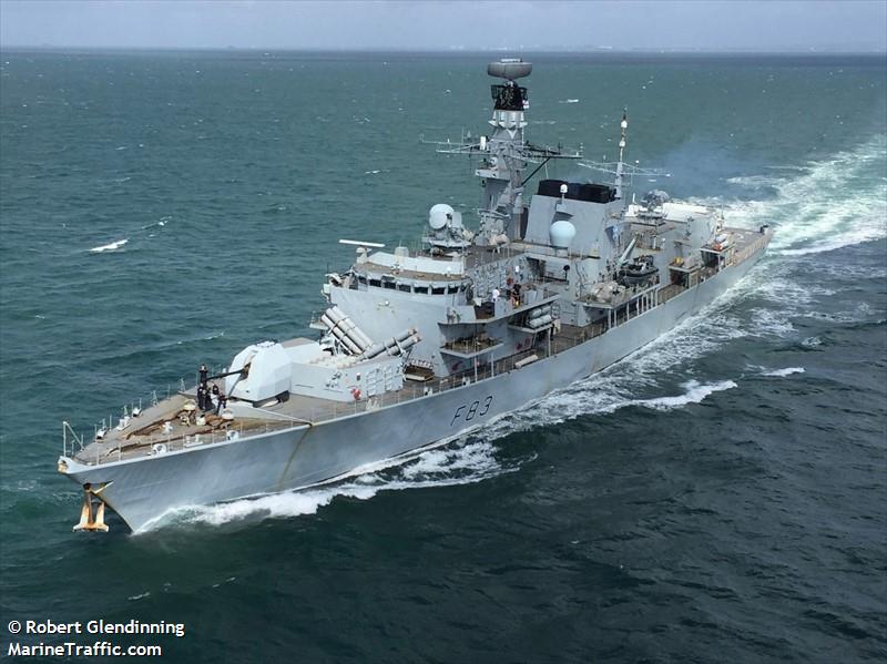 HMS ST ALBANS FOTO