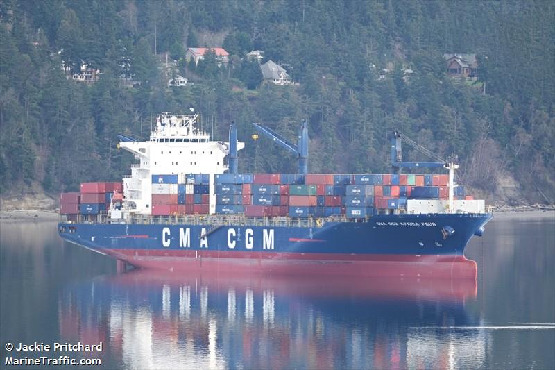 CMA CGM AFRICA FOUR FOTO